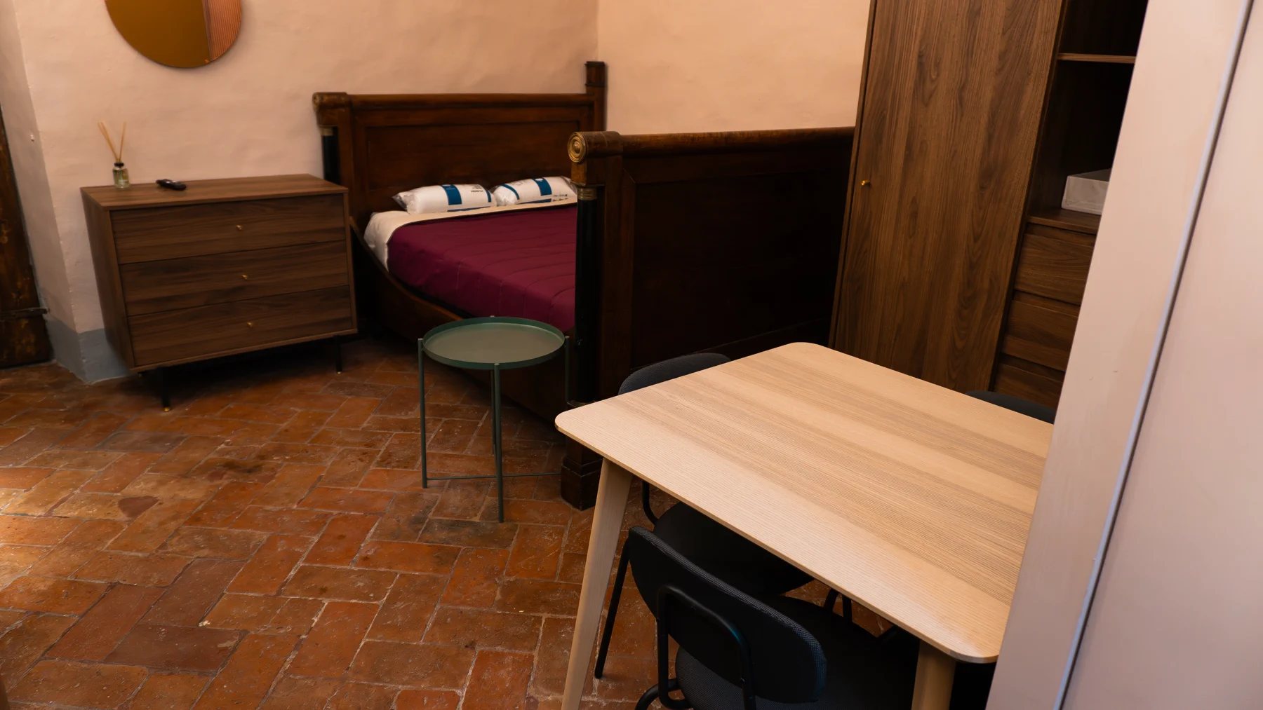 Dettaglio d'arredo del Monolocale