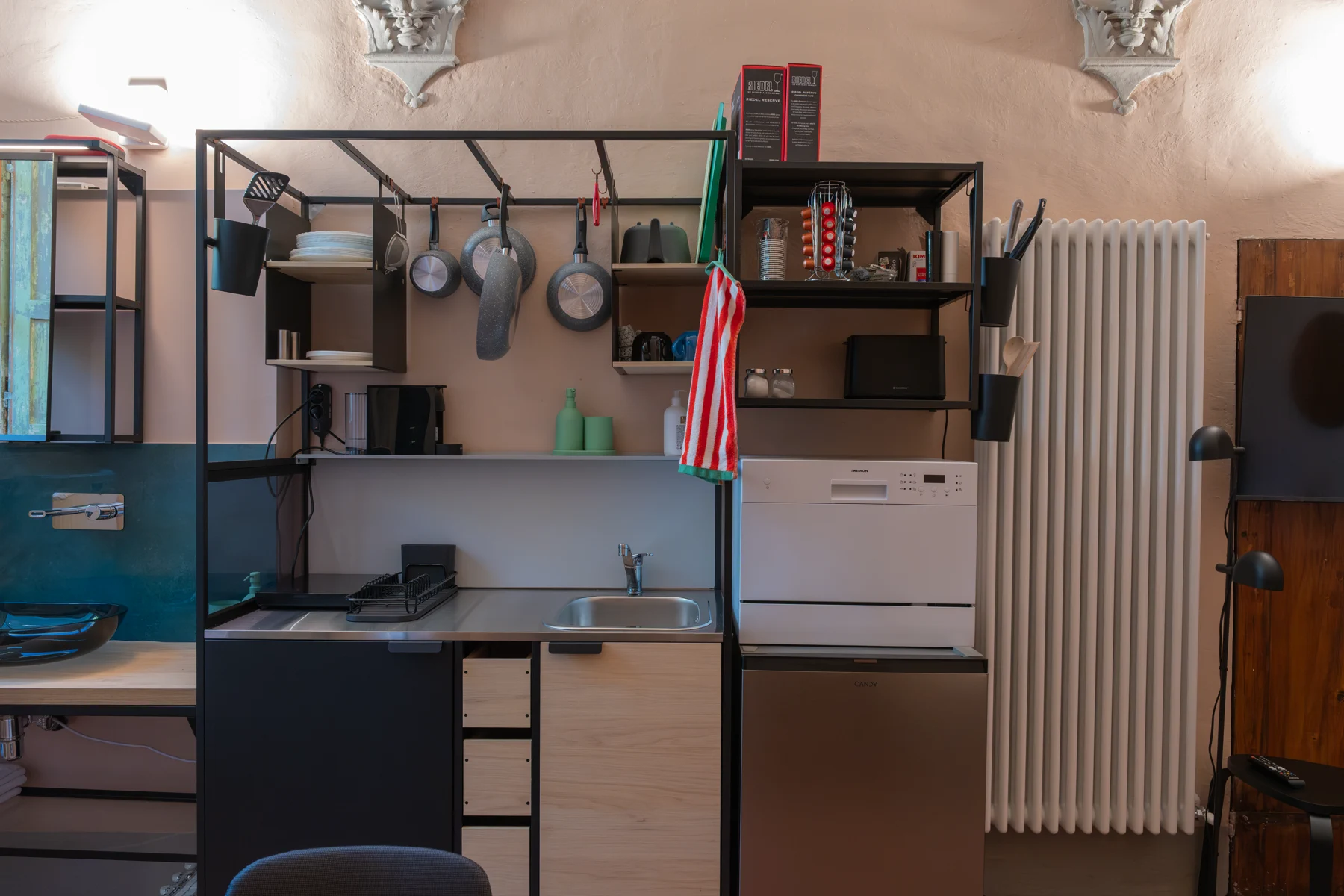 Angolo cottura in stile industriale