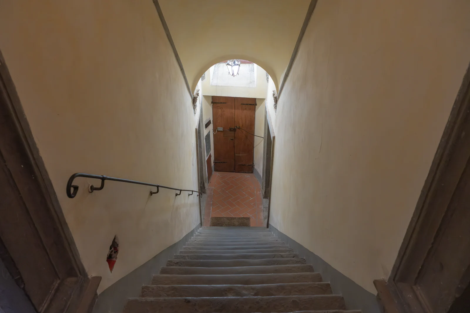 Corridoio con soffitto voltato